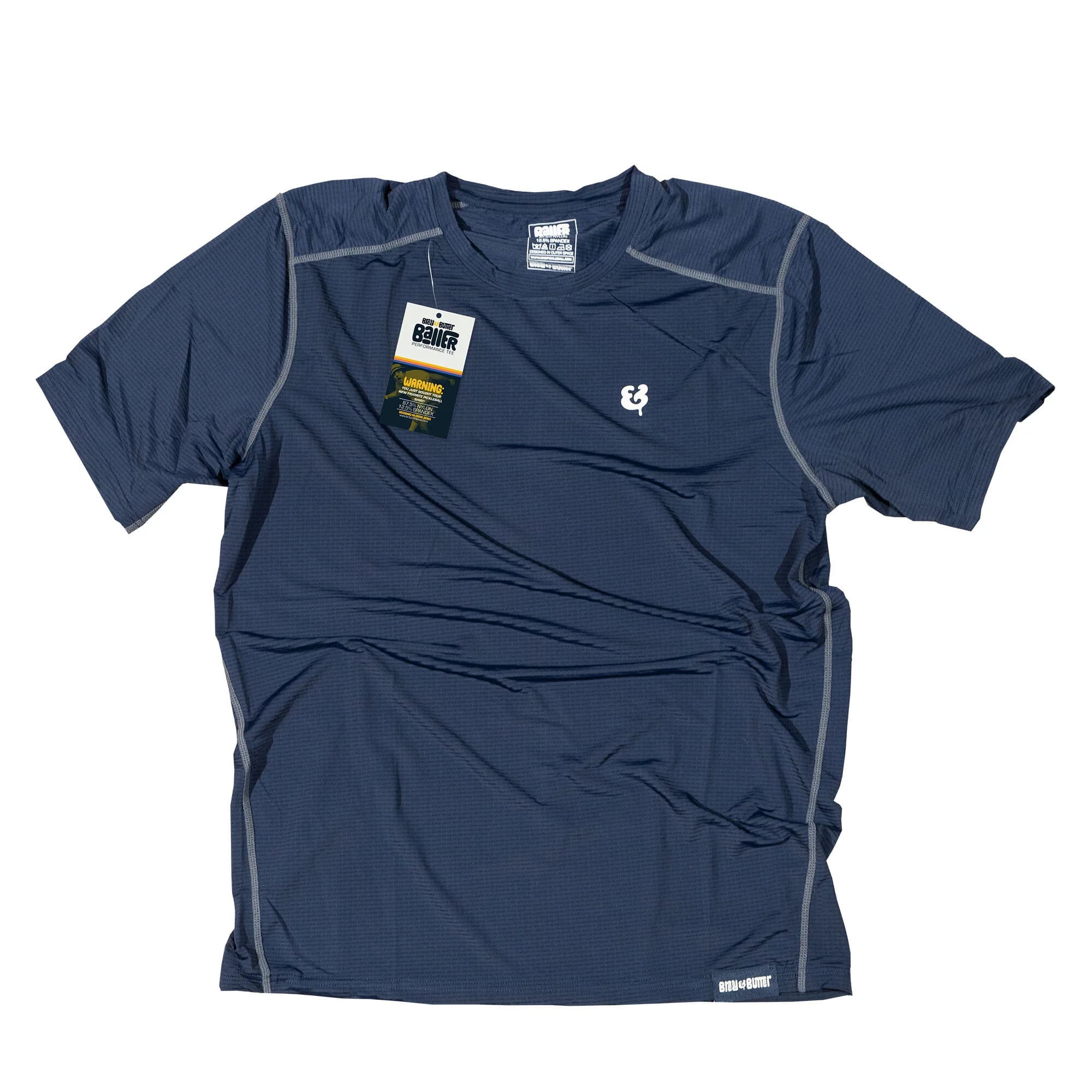 Baller Performance Tee (Navy)