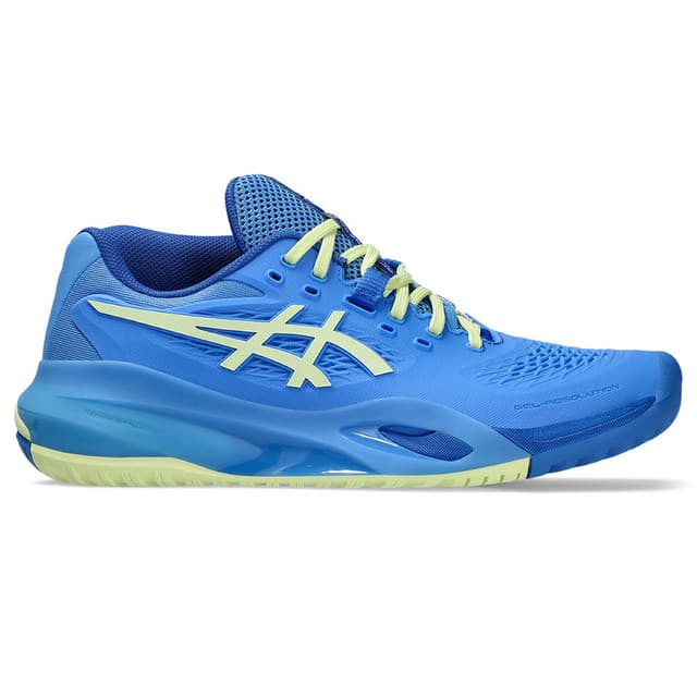 ASICS Gel-Resolution X Court Shoe - Women's - Blue Coast/Huddle Yellow