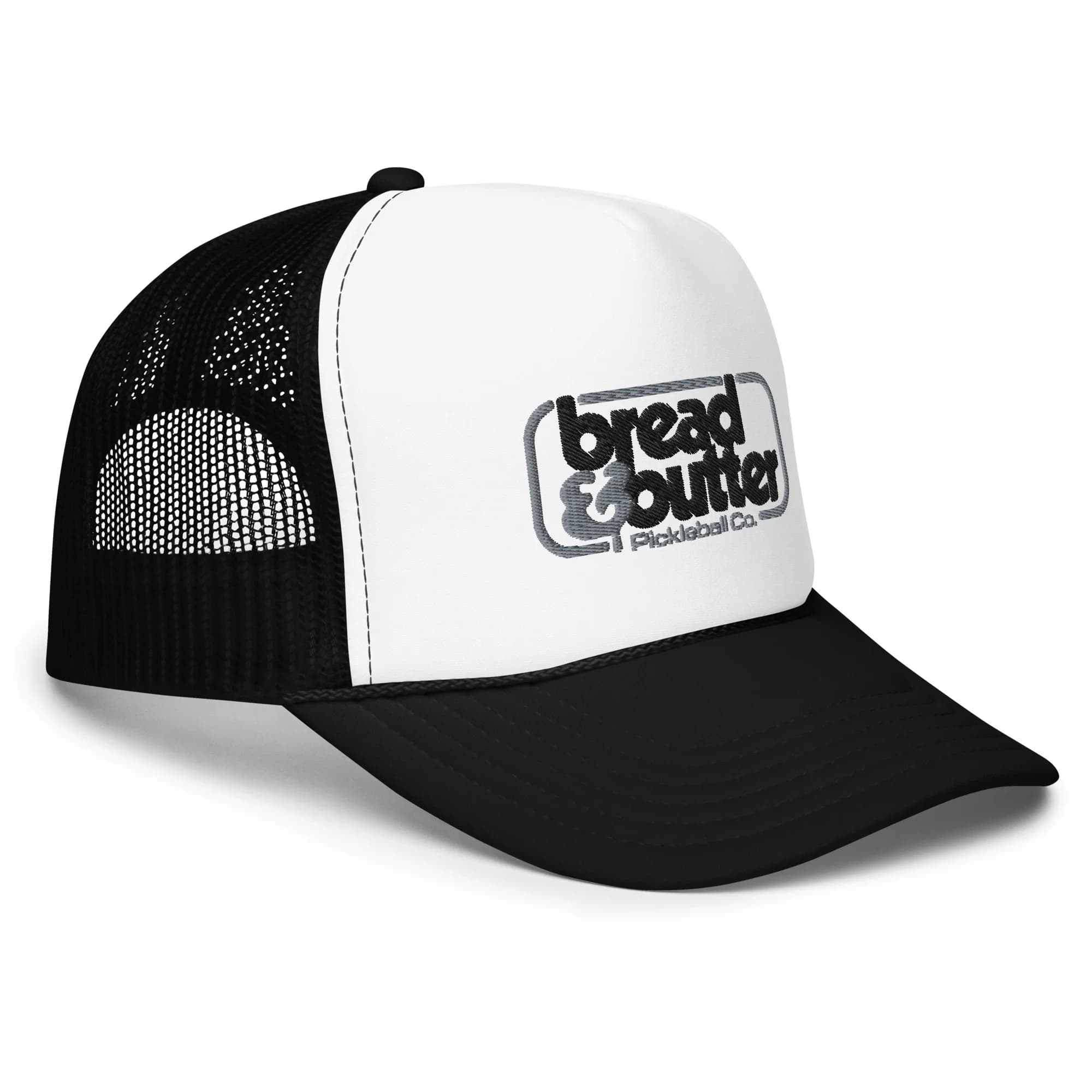 Ace Foam Trucker Hat B/W