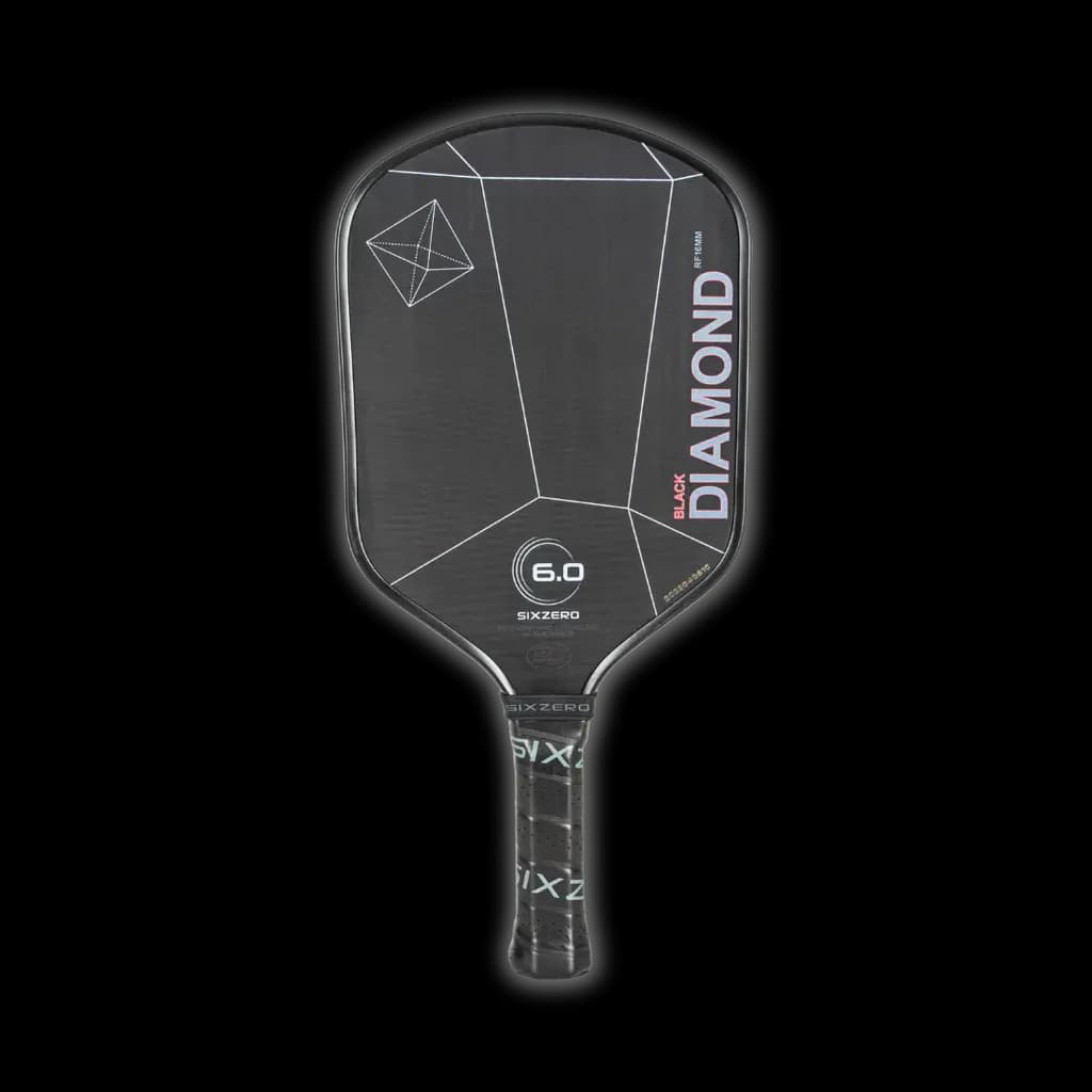 Six Zero Black Diamond Power Pickleball Paddle