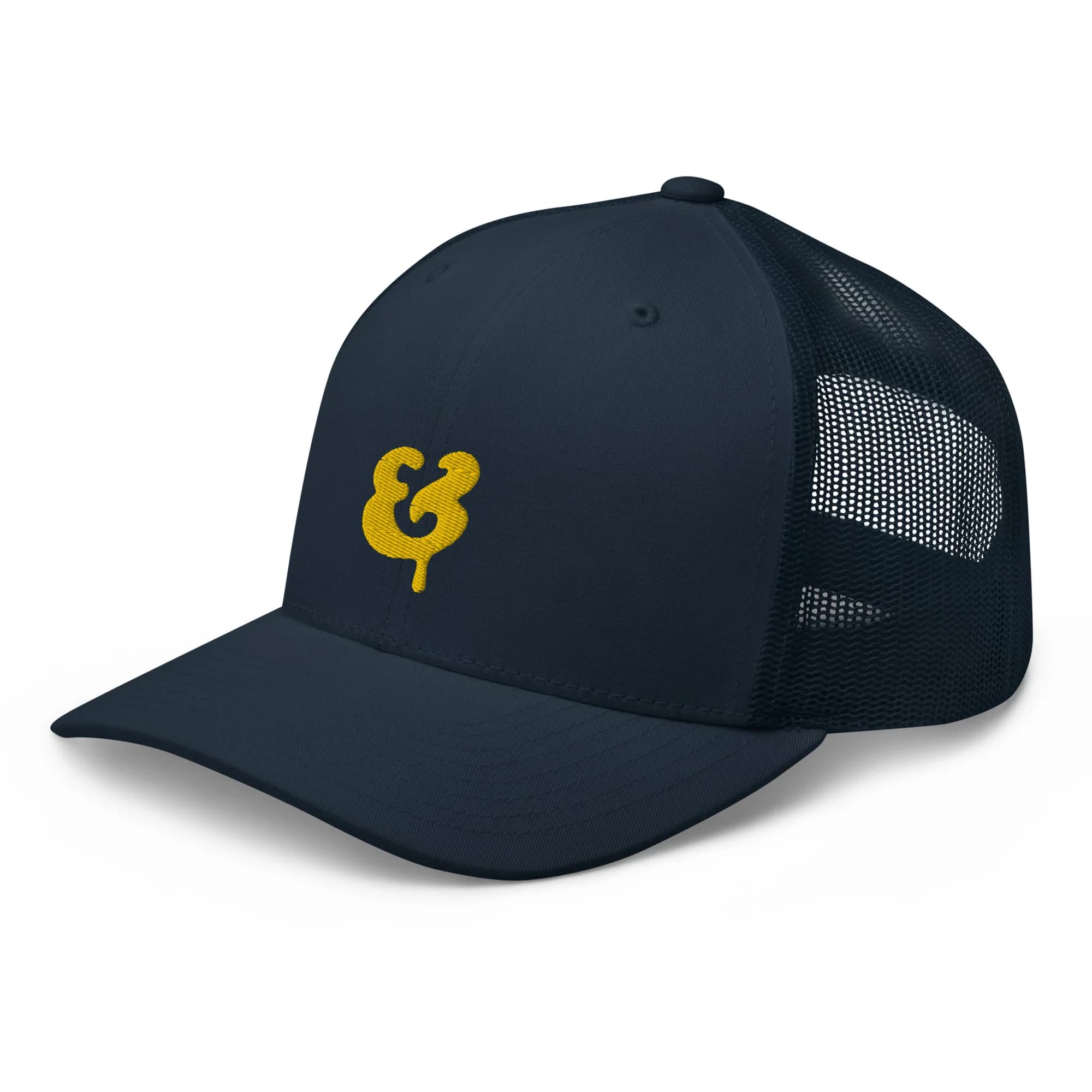 Drip Logo Trucker Cap Navy