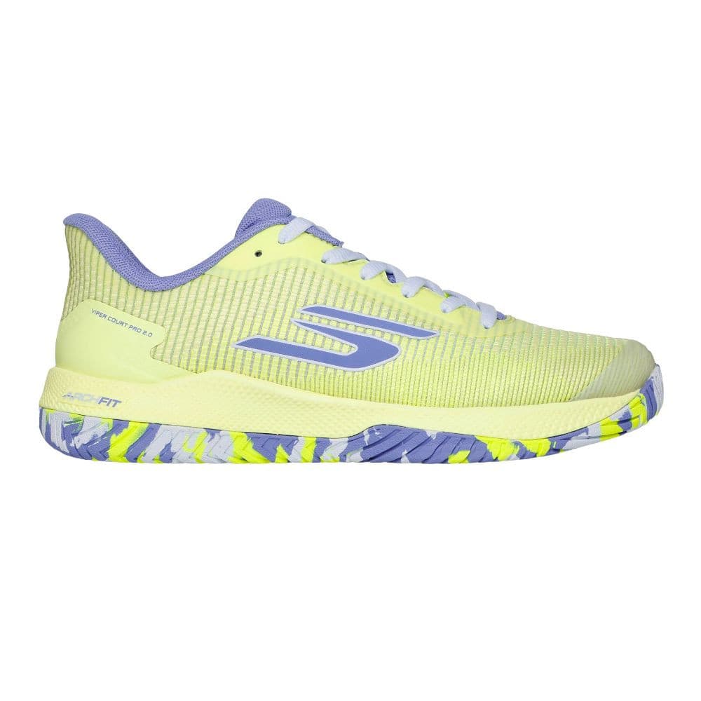 Skechers Viper Court Pro 2.0 Shoe - Women's - Lime/Lavender