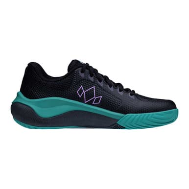 Diadem Court Flo Court Shoes -  Unisex - Black/Teal