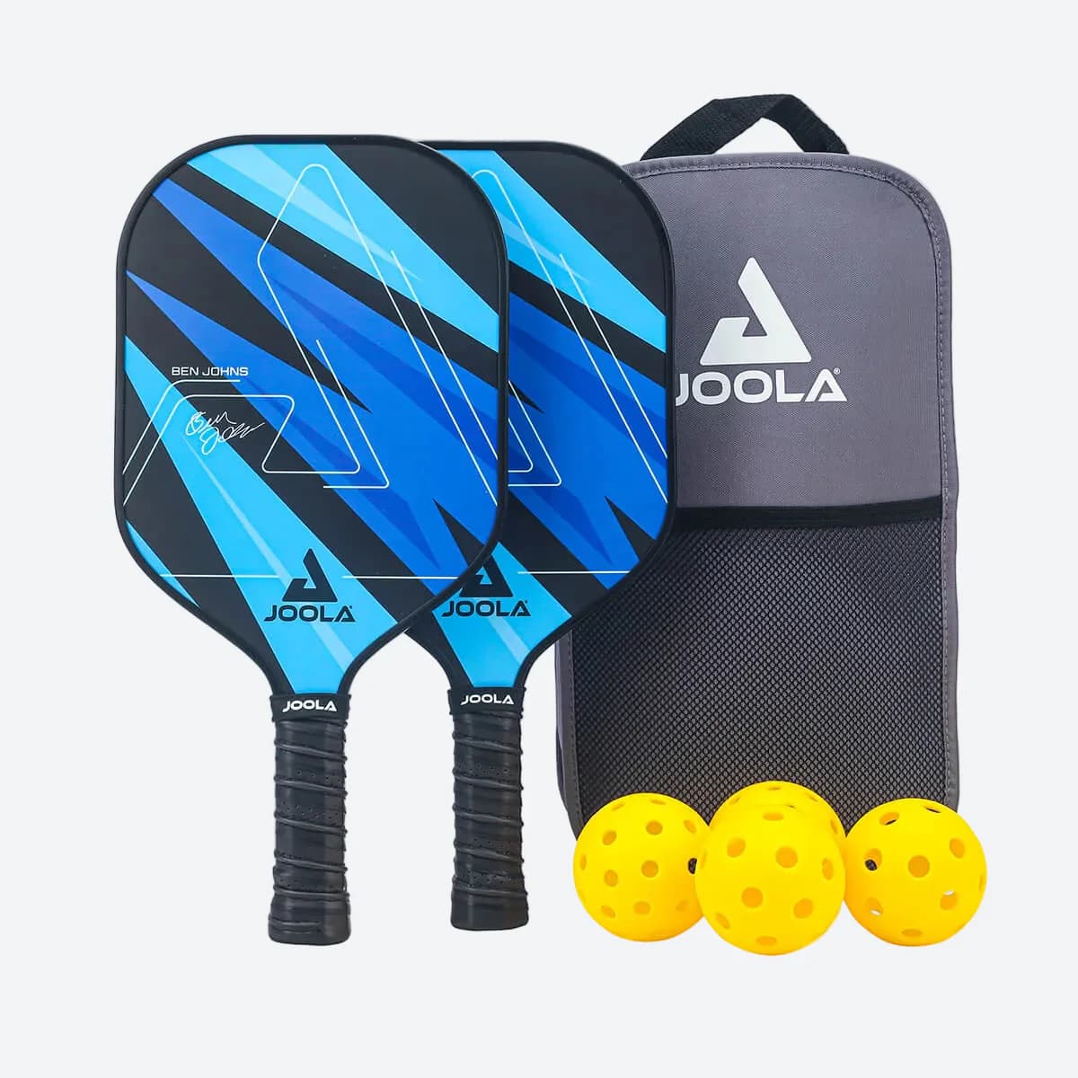 JOOLA Ben Johns Blue Lightning Pickleball Paddle Set