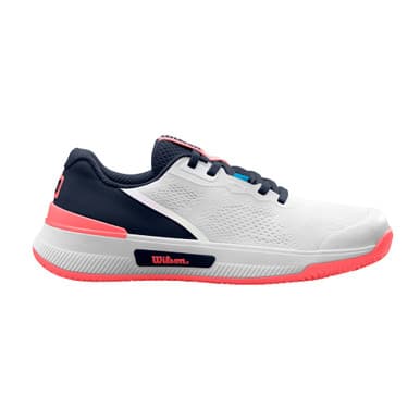 Wilson Intrigue Pro Court Pickleball Shoe - Women's - White/Navy Blazer/Dubarry