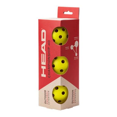 HEAD Championship 40 Outdoor Pickleballs